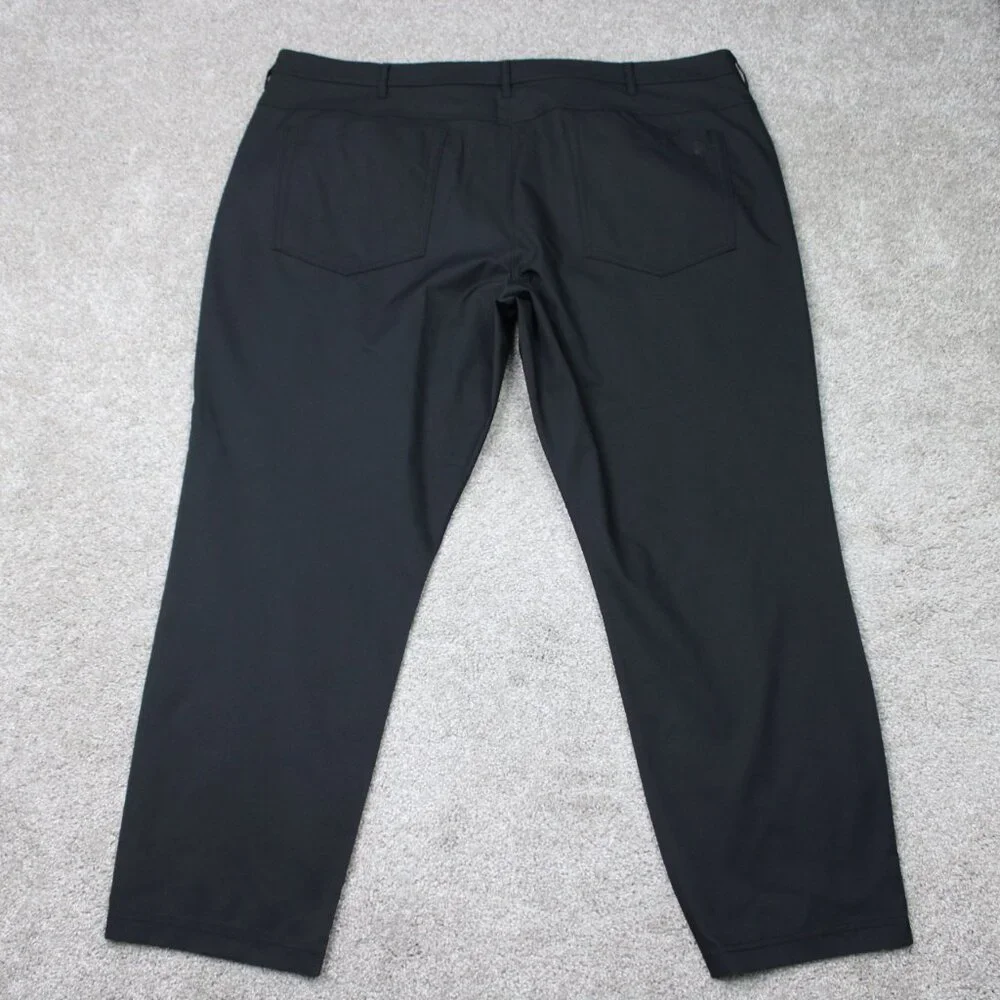 Public Rec Pants Mens 44x30 Black Gamechanger Performance Polyester Straight Leg